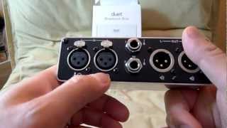 Video thumbnail for "First Look" Apogee Duet 2 Breakout Box Unboxing by Hi-Fi Insider