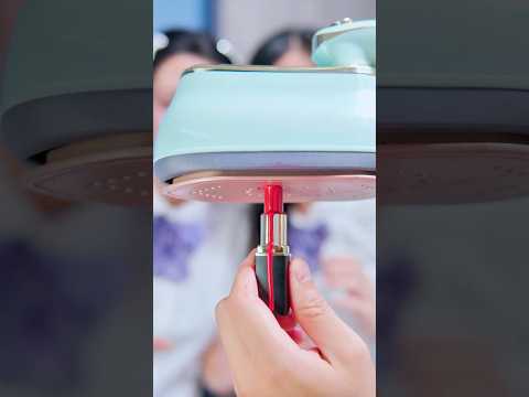 Mindblowing Lipstick Hack in Class! 💄🤯 #linhchihihi #messyclassroom #schoolcrush #schooldrama