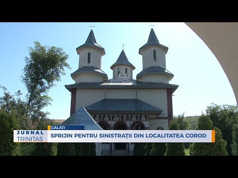 Sprijin pentru sinistraţii din localitatea Corod