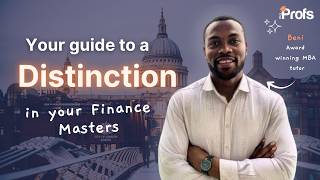 HOW TO GET A DISTINCTION IN YOUR FINANCE DEGREE | MASTERS & PHD