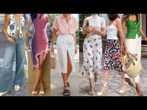 VISTE GUAPA y ELEGANTE ESTE VERANO con estos ATUENDOS en TENDENCIA DE MODA 2024