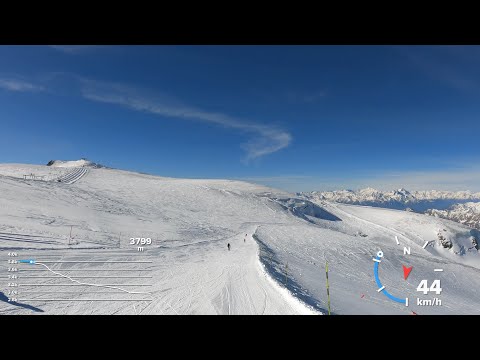 Zermatt: Skiing from the TOP (3883m) to Trockener Steg (2939m) in April’22