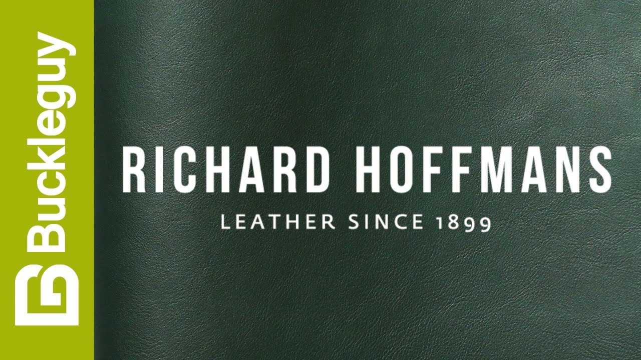 Richard Hoffmans Leather, Palmer | Forest | Full Grain Leather Demo