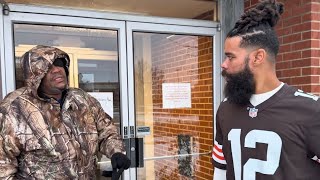 Giving Out Cash in a Rough Neighborhood Almost a Mistake