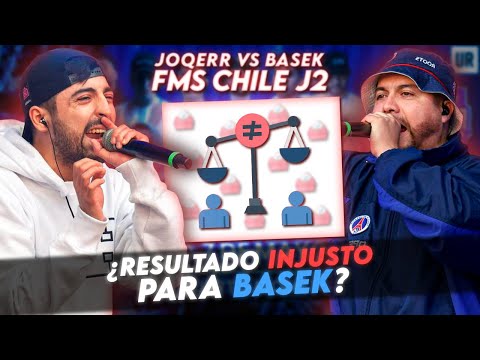 ¿RESULTADO INJUSTO PARA BASEK? | JOQERR VS BASEK FMS CHILE J3