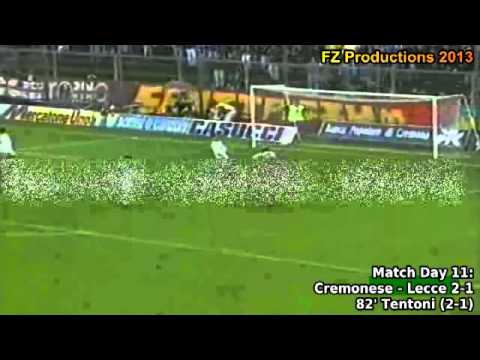Serie A 1993-1994, day 11 Cremonese - Lecce 2-1 (Tentoni goal)