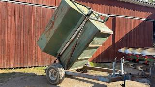 Remorque agricole &Ouml;verum Bygelk&auml;rra &Ouml;verum med flera burkar/flak | Image 4 - Agroline