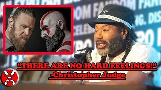There are NO hard feelings.  Christopher Judge on Ryan Hurst's Kratos Casting