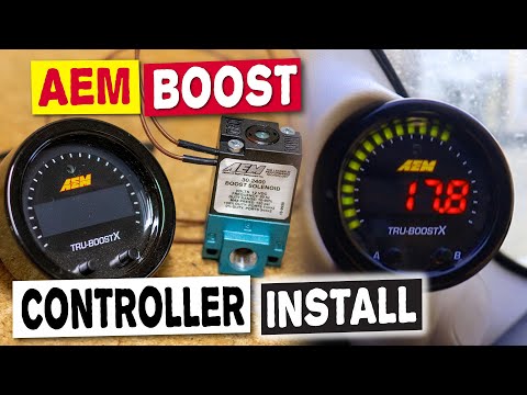 Installing AEM Boost Controller & Gauge (and why you need one)