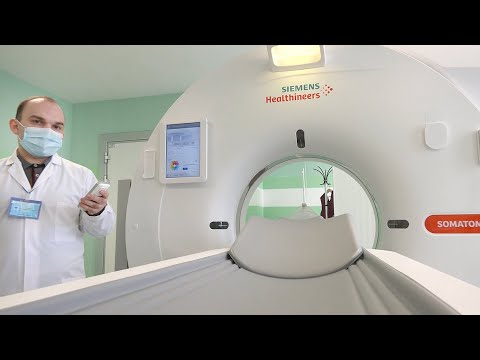Три компьютерных томографа установили в стационарах Гомельской области с начала года видео