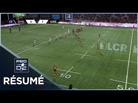 PRO D2 Saison 2025-2026 J01 - Résumé Oyonnax Rugby -  FC Grenoble Rugby