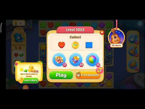 Matchington Mansion Level 1053 - My No Booster Level / iOS/Android