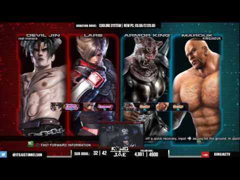 STRONG RIVALRY! REAL MENACE VS KING JAE - TEKKEN TAG 2