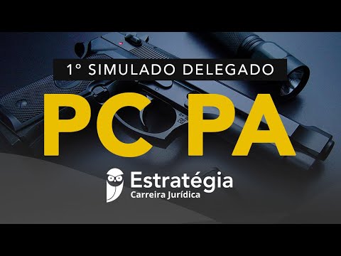 1º Simulado Delegado PC PA - Correção