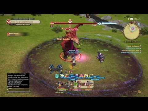 Final Fantasy XIV Stormblood - Warrior level 68 job quest