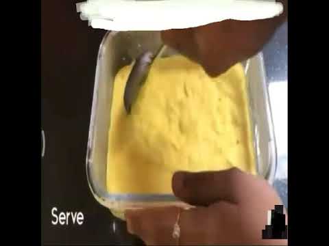 పాల తో పని లేకుండా ఇన్స్టెంట్ మ్యాంగో ఐస్ | Instant mango ice cream easily at home|