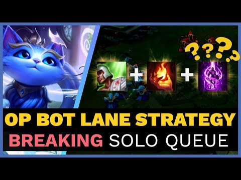 OP BOT LANE Strategy That's BREAKING Solo Queue! | Skill Capped