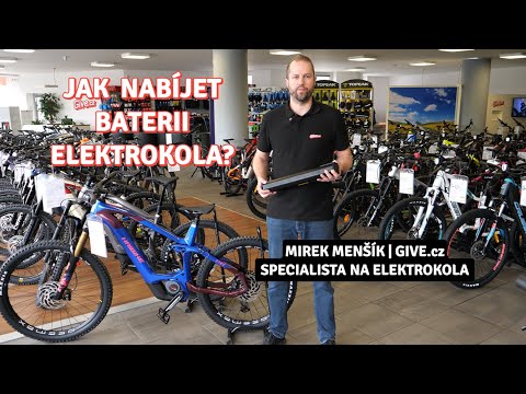 Jak nabíjet baterii elektrokola? | GIVE.cz - největší prodejna elektrokol v Praze