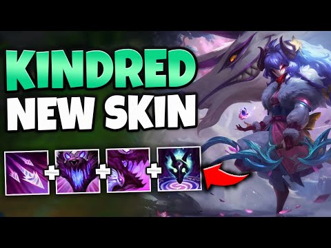 *NEW* SPIRIT BLOSSOM KINDRED SKIN IS 100% AMAZING! (HER BEST SKIN YET) - League of Legends