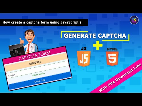 How To Create A Text Captcha Using Javascript In Html Form Codingstudio Coding_studio