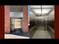 Otis Elevator At An Underground Parking Garage At UCLA In Westwood CA