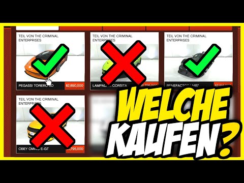 😱 WELCHE FAHRZEUGE KAUFEN - ALLE AUTOS vom CRIMINAL ENTERPRISES DLC - GTA ONLINE UPDATE 😱
