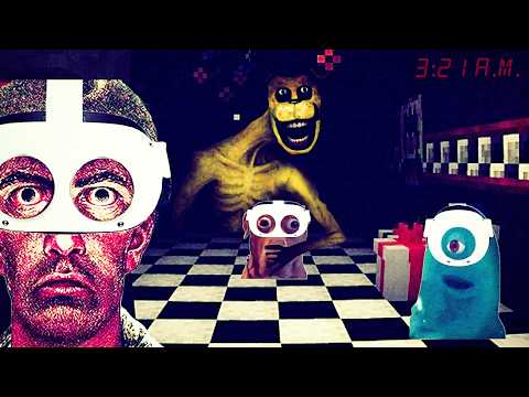 3 Idiots Survive Five Nights At Freddy's In Minecraft VR...