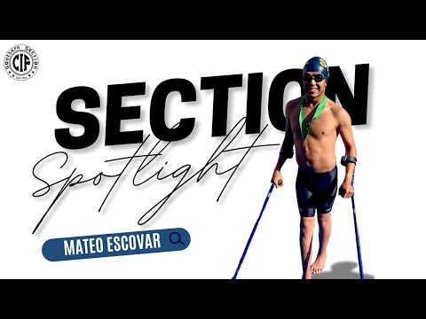 Section Spotlight: Mateo Escovar – St. Monica Swim