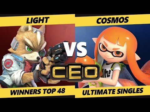 CEO 2019 SSBU - Rogue | Light (Fox) Vs. PG | Cosmos (Inkling) Smash Ultimate Tournament W Top 48