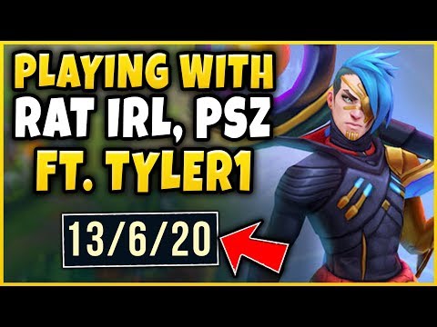 THE 3 MOST TOXIC PLAYERS IN THE WORLD ON MY TEAM!?! FT. L9 RATIRL, TYLER1, PSZ! - League of Legends