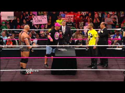 Ryback makes a major statement after Mr. McMahon names him CM Punk's opponent for Hell in a Cell