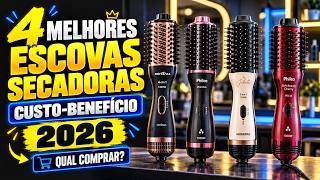 4 Melhores Escovas Secadoras Custo-Benefício de 2026 | Qual Comprar?