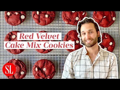 How to Make Red Velvet Cookies With a Box of Cake Mix | Save Room | Southern Living