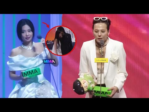 A rare moment at MMA2025! Video of G-Dragon, Zico, and Jennie surprises millions of people