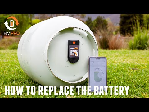 How To Change The Battery In Your SmartSense Gas Bottle Monitor