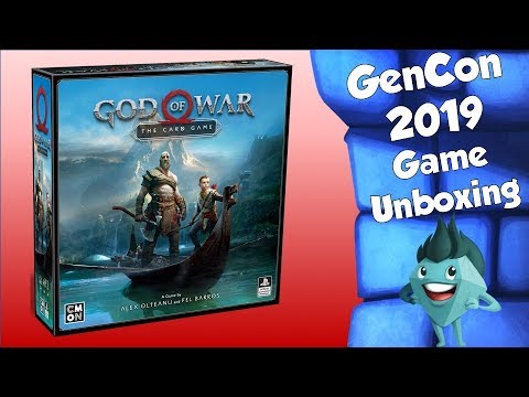 GenCon 2019 Unboxing - God of War