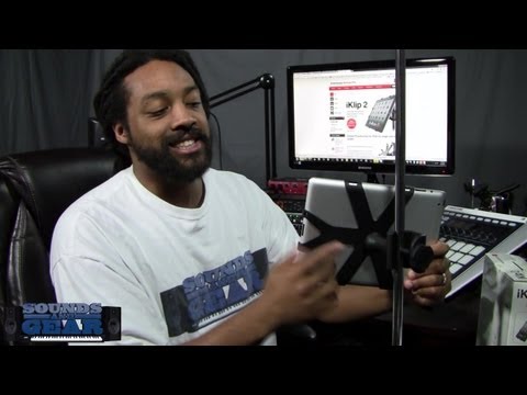 IK Multimedia iKlip 2 iPad mic stand adapter review
