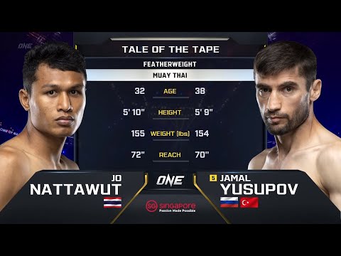 Jo Nattawut vs. Jamal Yusupov | ONE Championship Full Fight