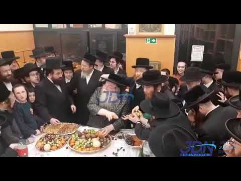 15 Shvat 5783 With Sanz Zmigrad Rebbe in Antwerp