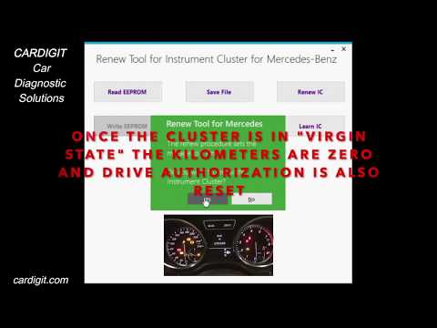 Mercedes W166 IC RENEW | Instrument Cluster Renew | Car Diagnostic Solutions