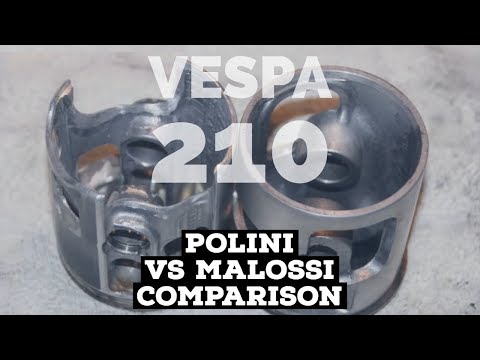 vespa 210: whats the BEST touring cylinder ? POLINI vs MALOSSI | FMP-SolidPASSion |
