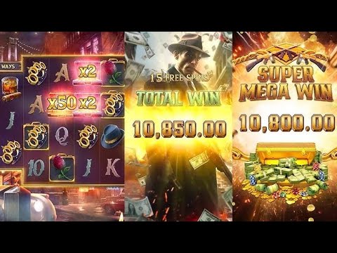 PG SOFT - Mafia Mayhem - 10K Mega Win #bigwin #gambling