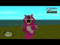 Человек в розовом костюме толстого саблезубого тигра из Zoo Tycoon 2 para GTA San Andreas vídeo 1