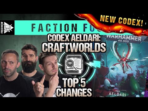 Codex Aeldari: Craftworlds Top 5 Changes | Warhammer 40,000 Faction Focus