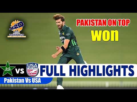 Pakistan Vs United States Full Highlights Icc T20 World Cup 2026 | Pak Vs USA Highlights