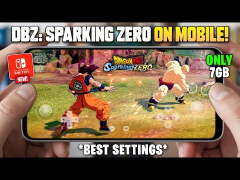 🔥 Play Dragon Ball Sparking Zero on Android! Full Setup + Best Settings (Eden Emulator)
