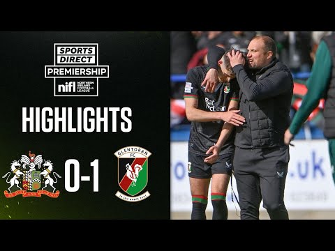 98th minute winner for Glentoran | Glenavon 0-1 Glentoran | Premiership Highlights