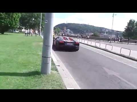 Lamborghini Aventador Nimrod Avanti Rosso brutal sound and acceleration
