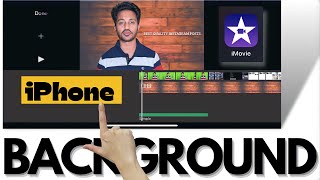 How to Change Video Background Without Green Screen On iPhone With iMovie | iMovie Tutorial