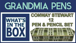 CONWAY STEWART No 12 FOUNTAIN PEN AND PENCIL SET